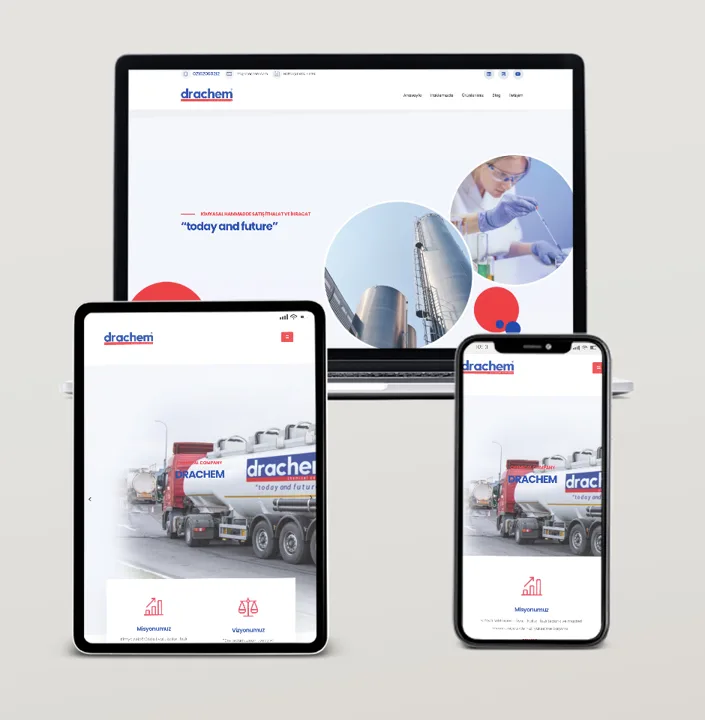 Drachem web sitesi tasarımı