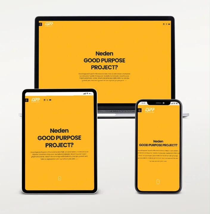 GPP web sitesi tasarımı